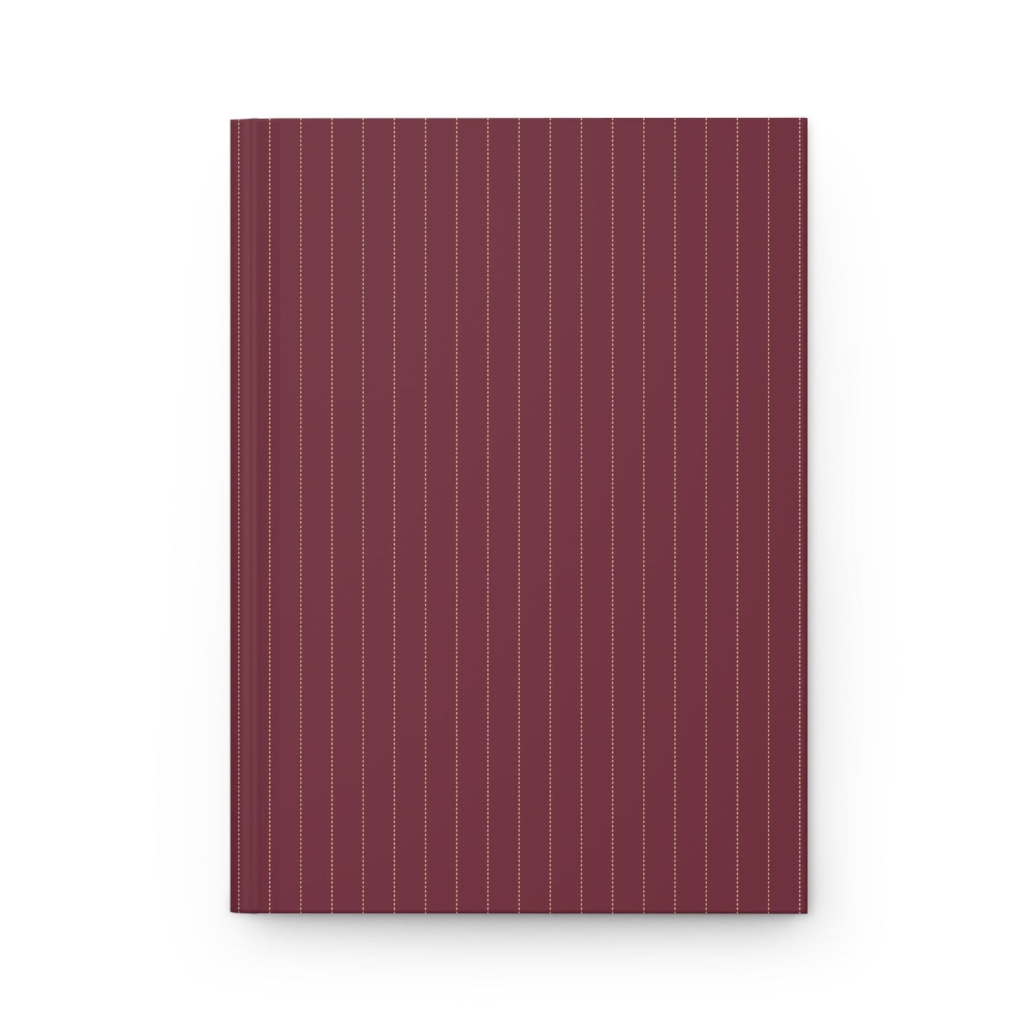Journal | Maroon & Gold | Pinstripe