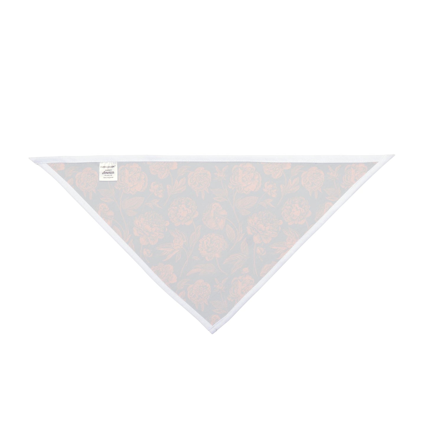 Pet Bandana | Orange & Blue | Peony