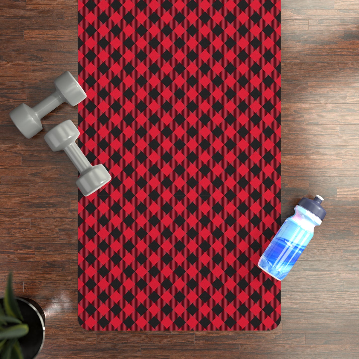Yoga Mat | Raleigh, North Carolina | Gingham