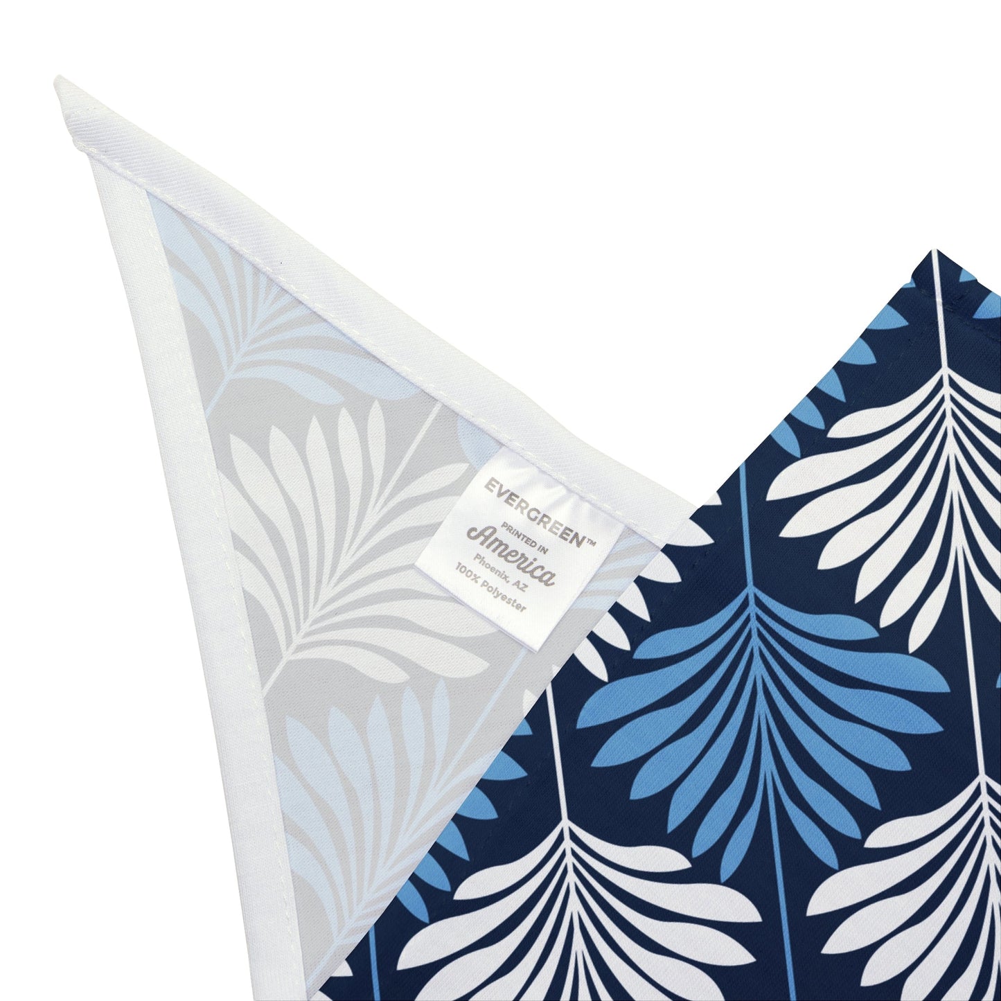 Pet Bandana | Light Blue & White | Deco