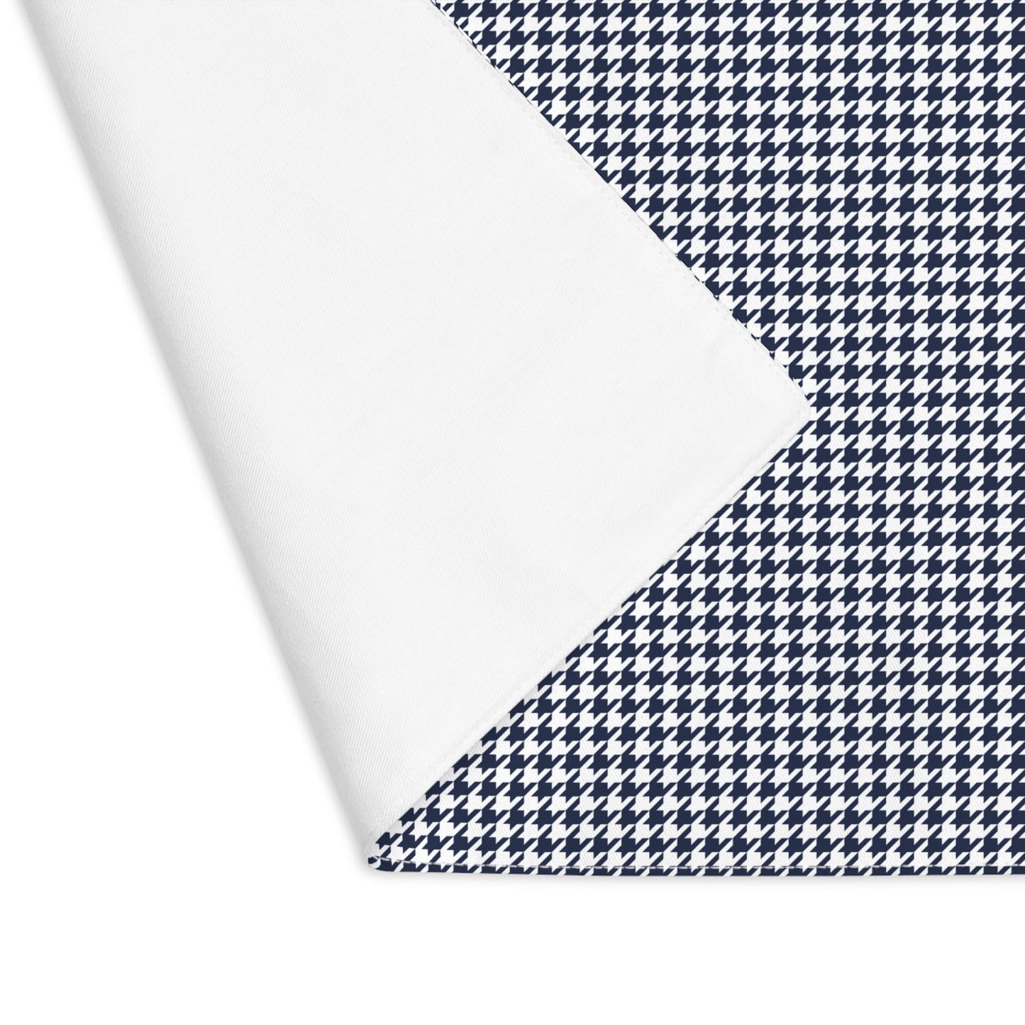 Placemat | Navy & White | Houndstooth