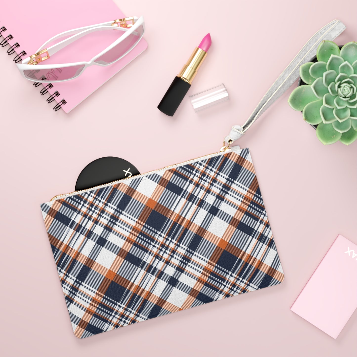 Clutch Bag | Auburn, Alabama | Tartan