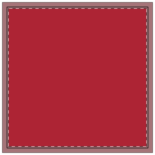 Napkins | Red & Gray | Dark