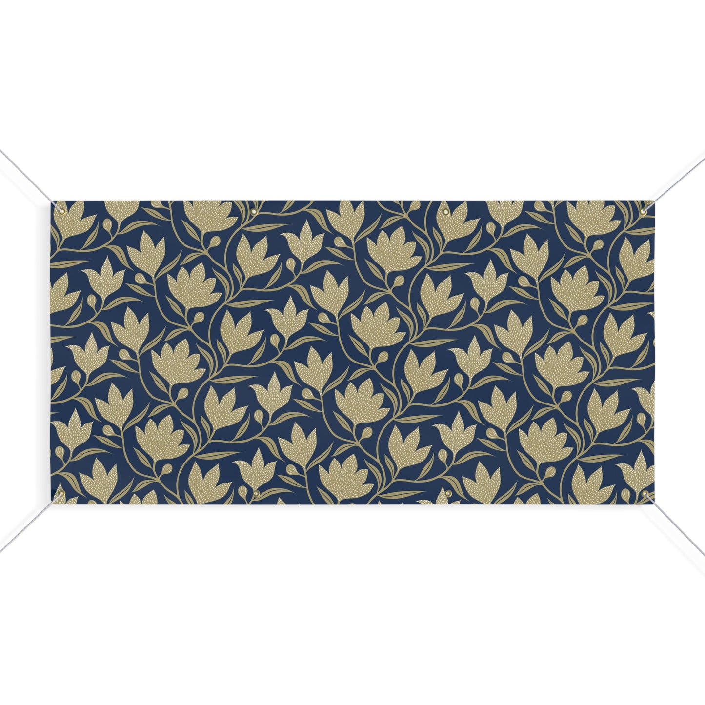 Banner | Gold & Blue | Magnolia