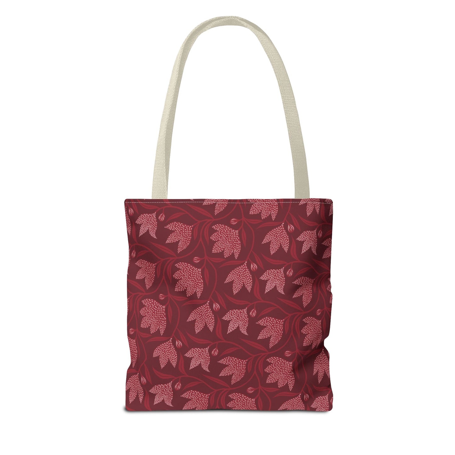 Tote Bags | Maroon & White | Magnolia