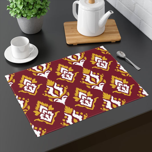 Placemat | Red & Yellow | Ikat