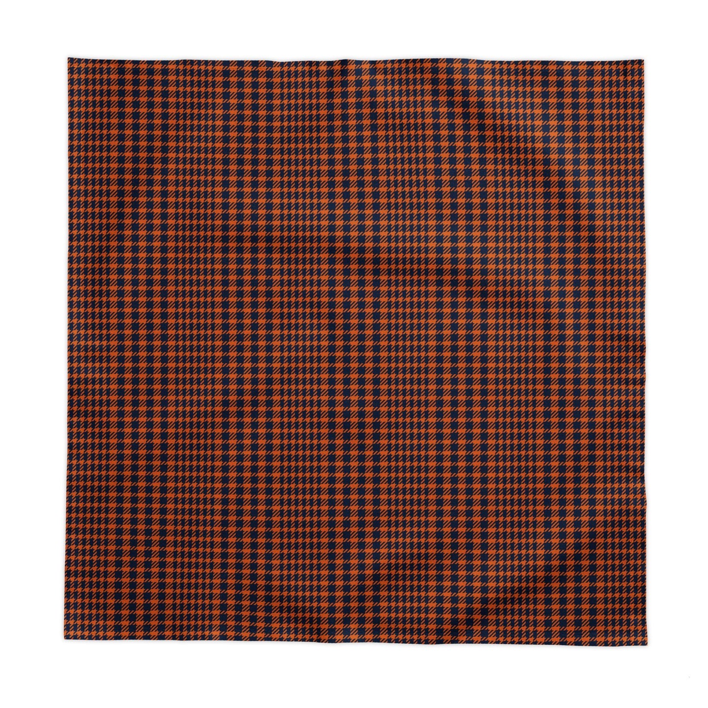 Tablecloth | Orange & Blue | Tweed