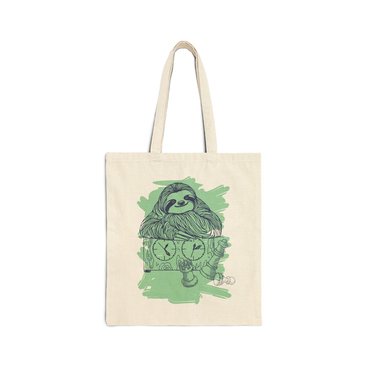NYP Canvas Tote | Sloth Chess