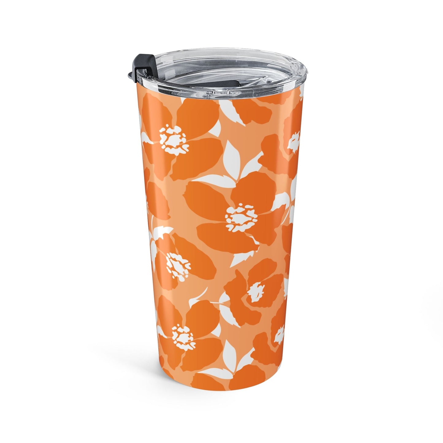 Tumbler | Orange & White | Poppy