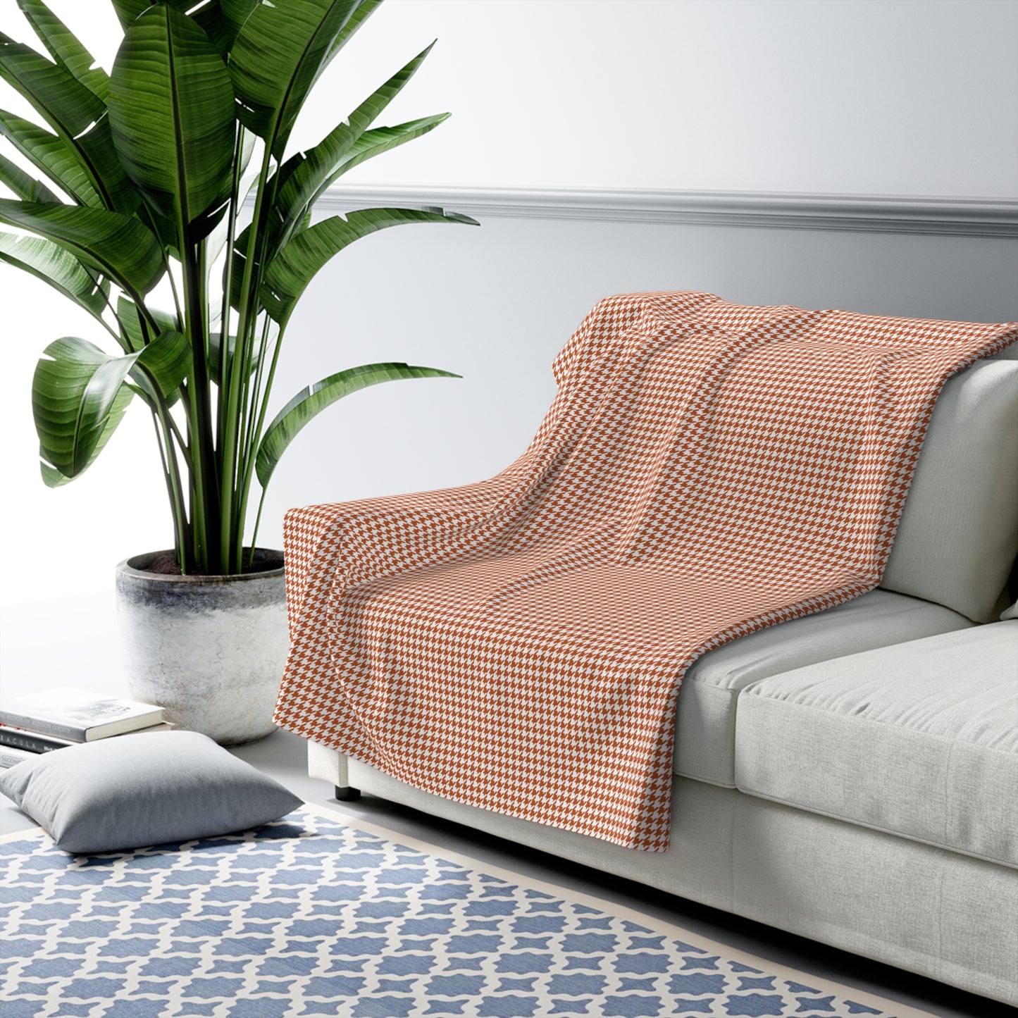 Sherpa Blanket | Austin, Texas | Houndstooth