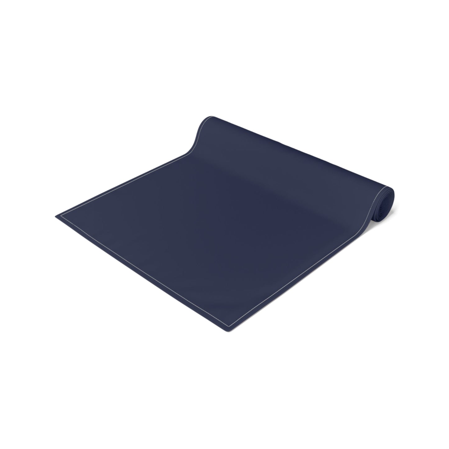Table Runner | Light Blue & White | Dark