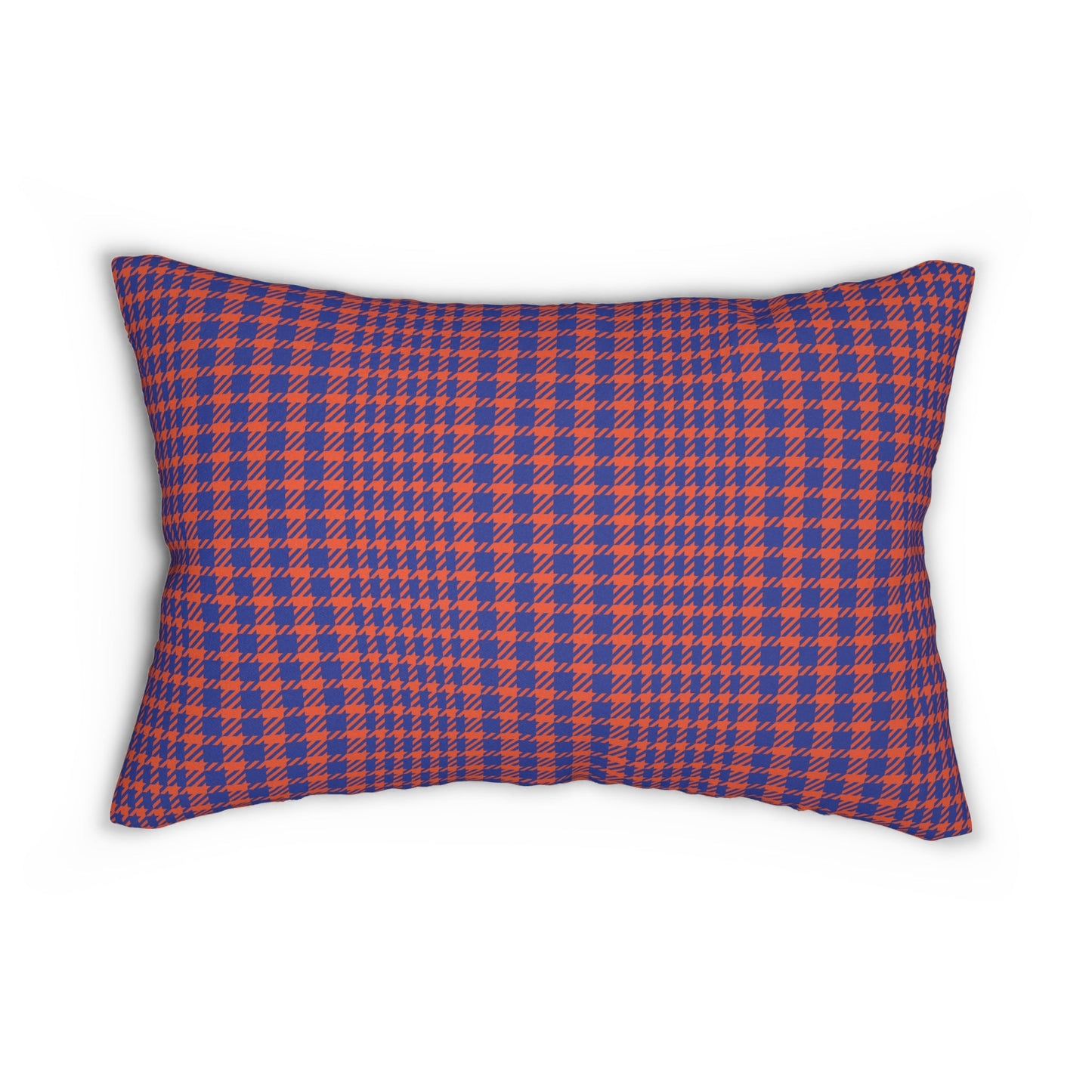 Pillow | Bright Blue & Orange | Tweed