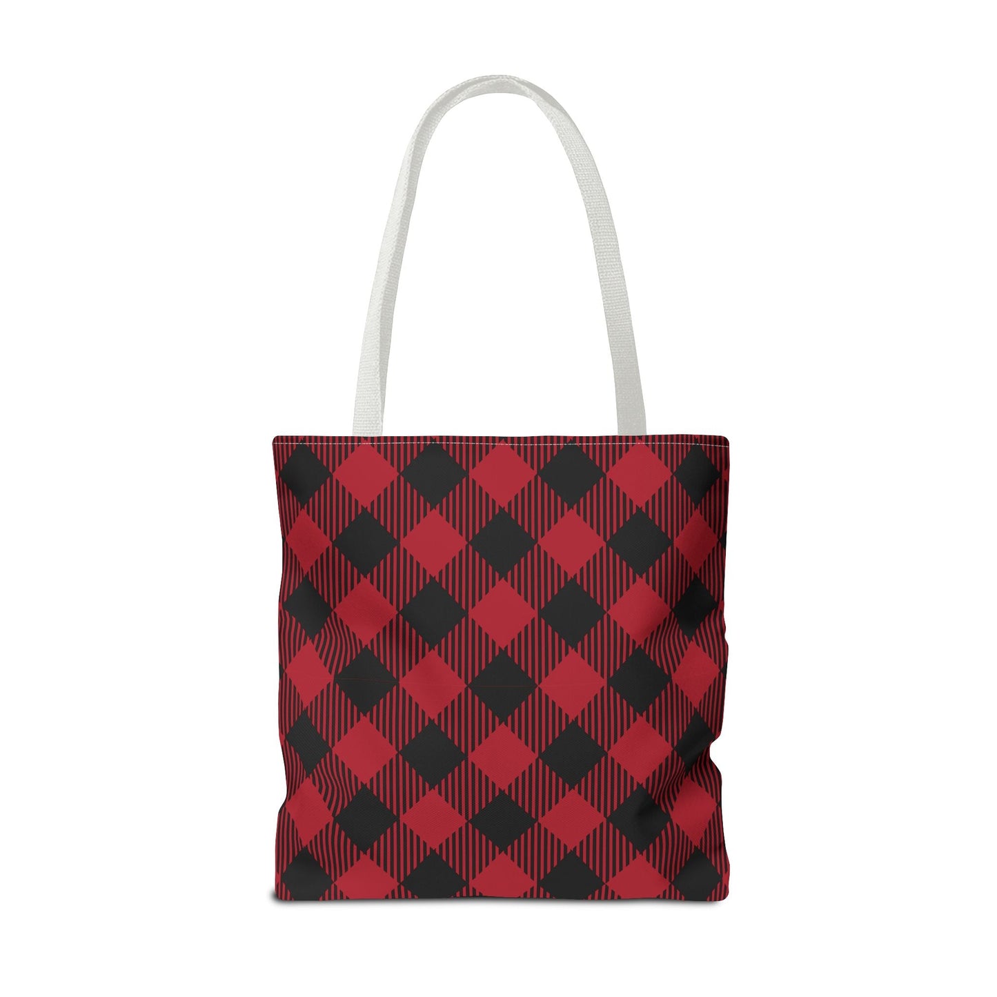 Tote Bag | Red & Black | Gingham