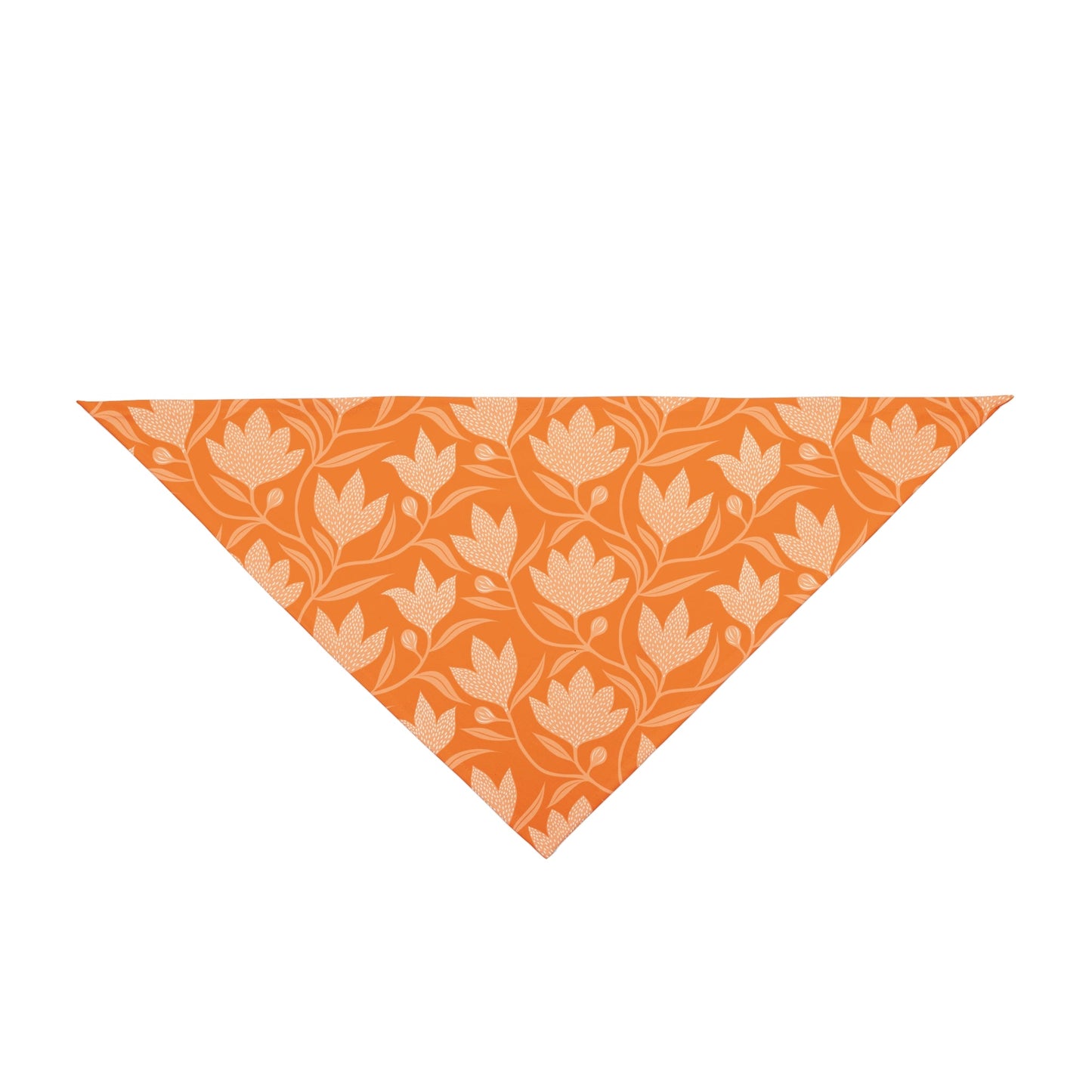 Pet Bandana | Orange & White | Magnolia