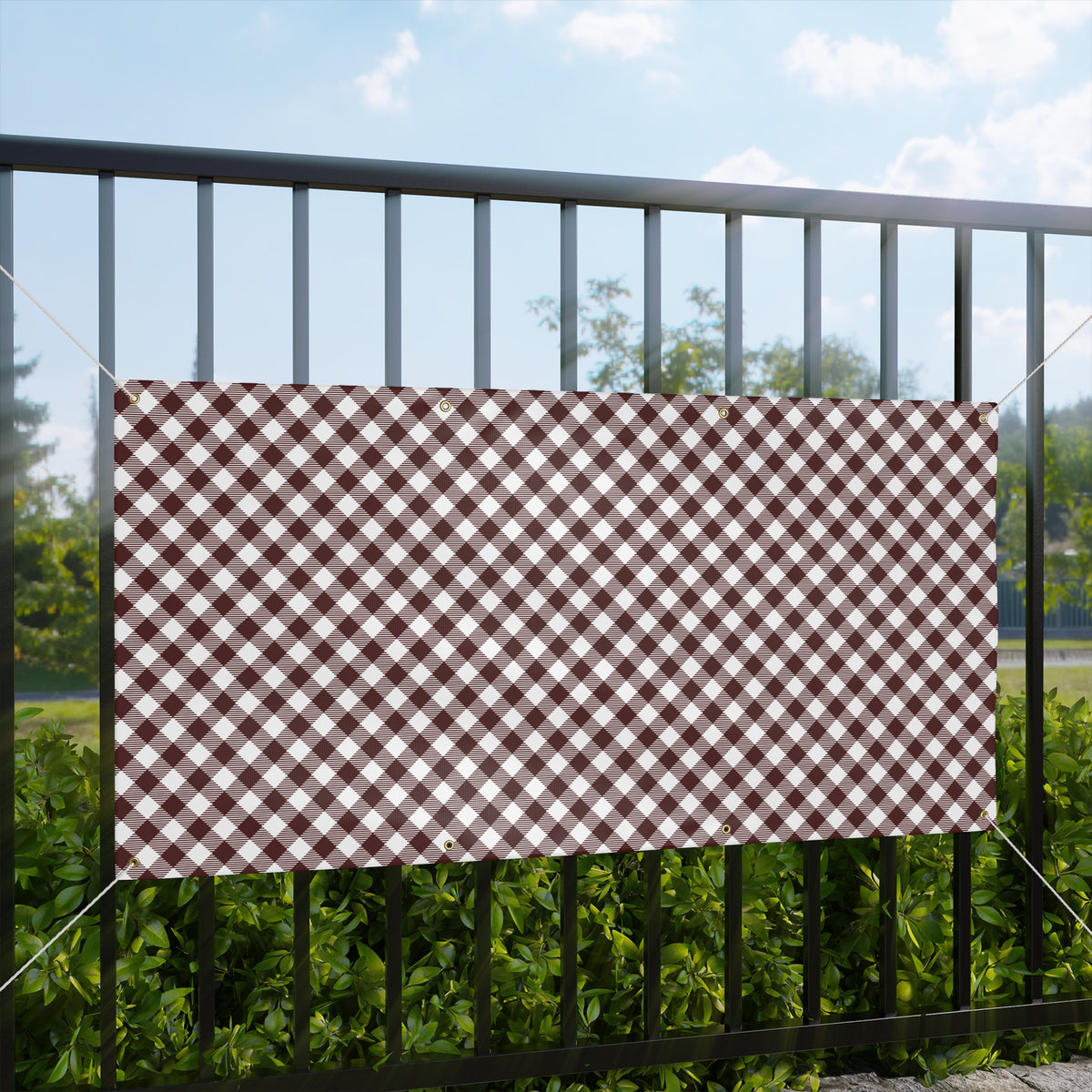 Banner | College Station, Texas | Gingham