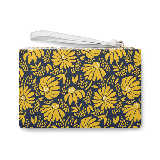 Clutch Bag | Yellow & Blue | Bellis