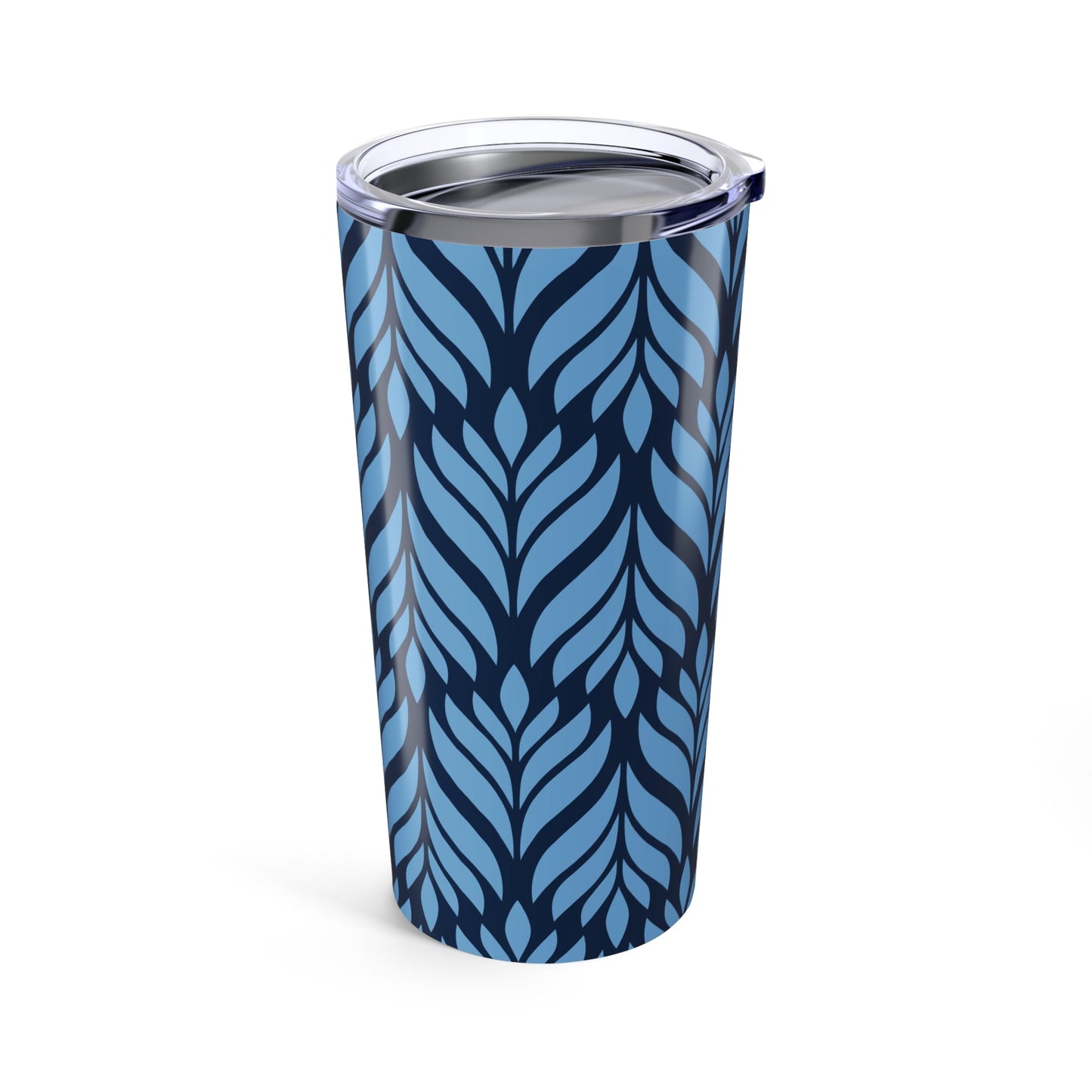 Tumbler | Light Blue & White | Palm