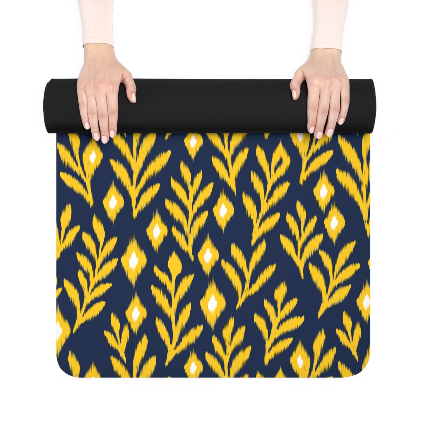 Yoga Mat | Yellow & Blue | Laurel