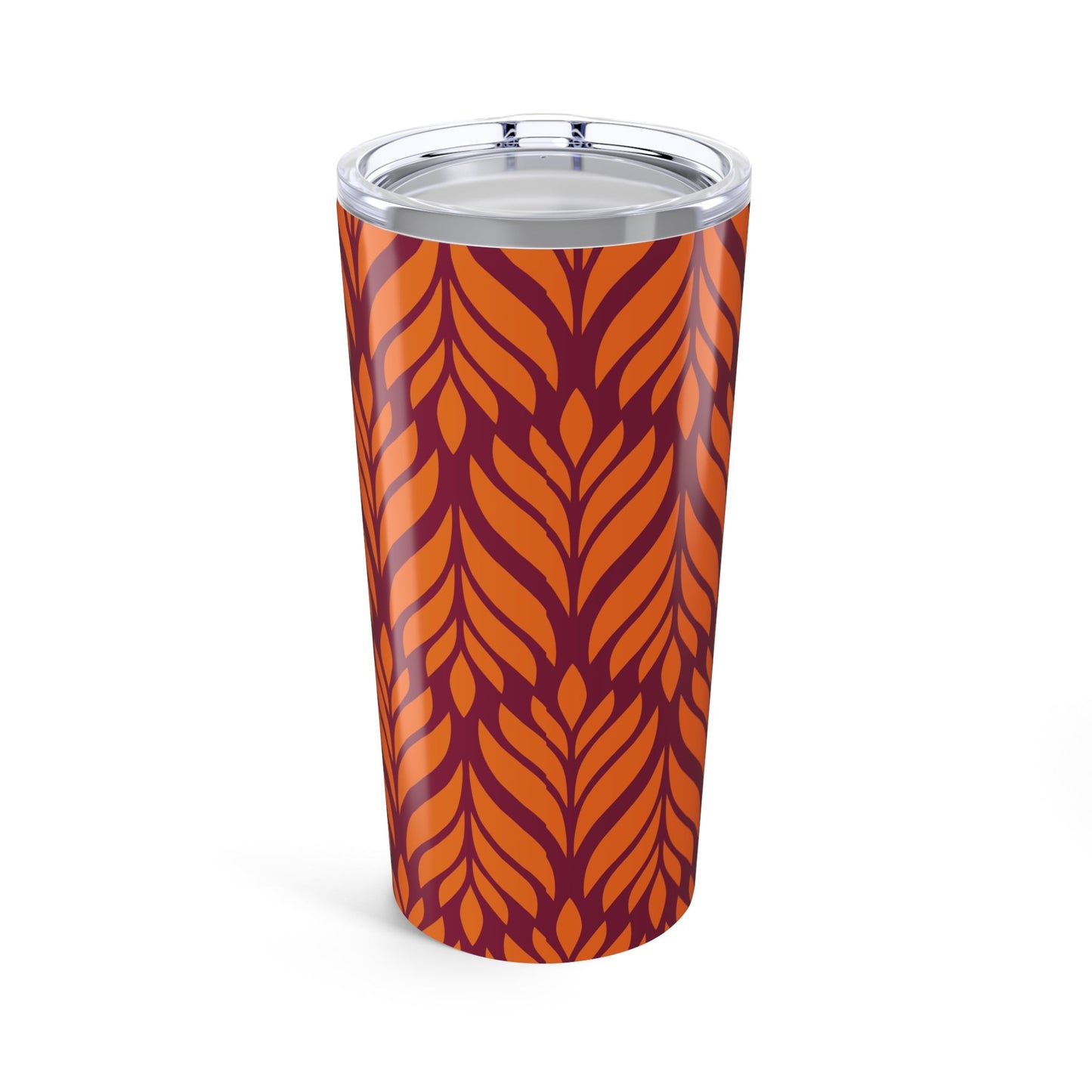 Tumbler | Maroon & Orange | Palm