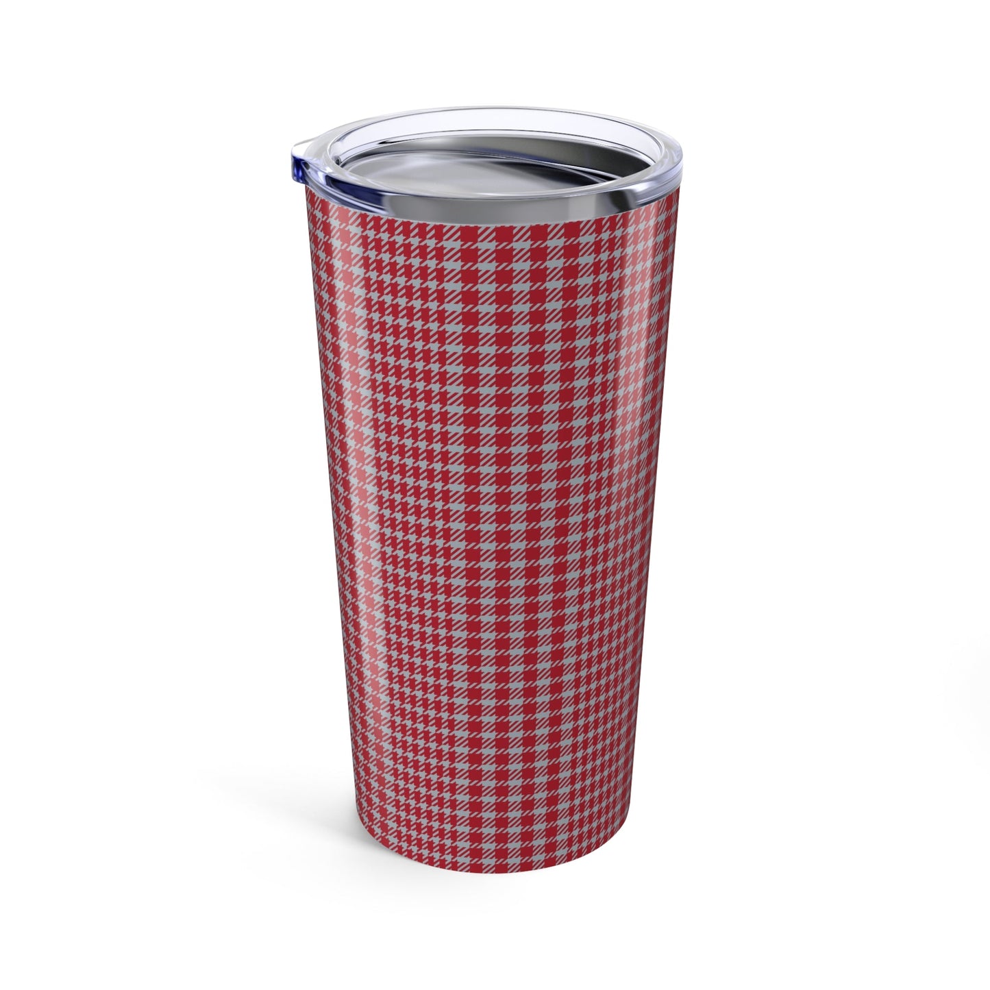 Tumbler | Red & Gray | Tweed