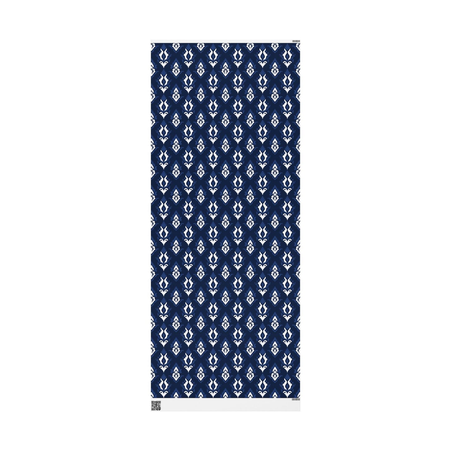 Gift Wrap | Navy & White | Ikat