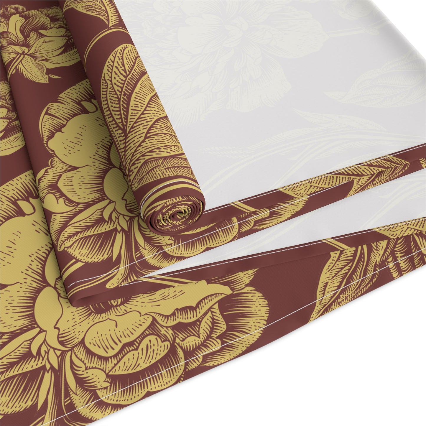 Table Runner | Red & Yellow | Peony