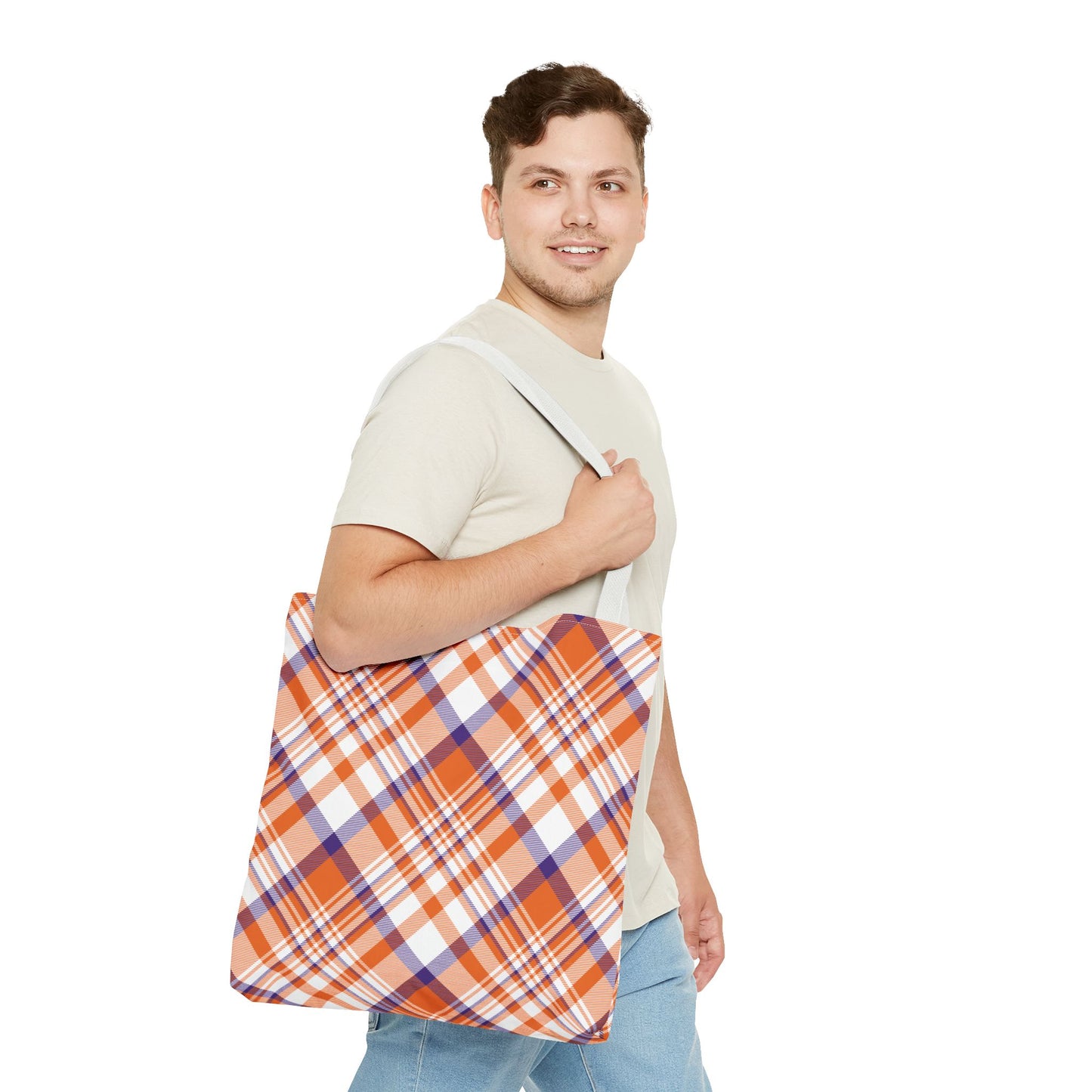 Tote Bag | Clemson, SC | Tartan