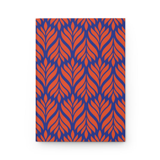 Hardcover Journal | Bright Blue & Orange | Palm