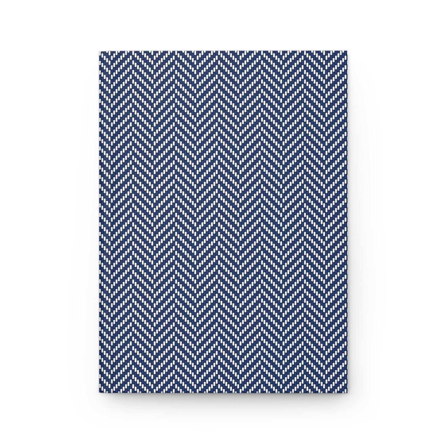 Journal | Navy & White | Herringbone