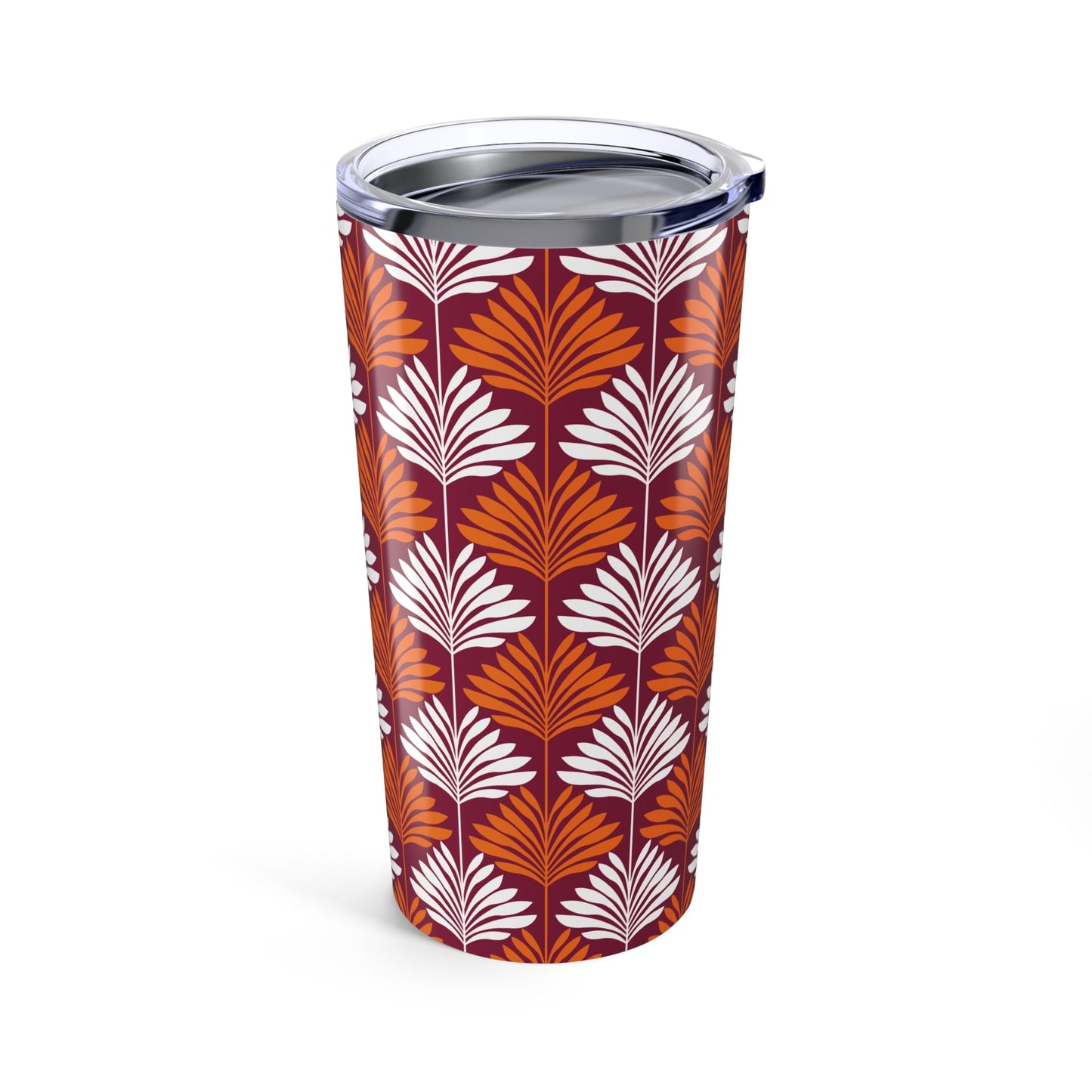 Tumbler | Maroon & Orange | Deco