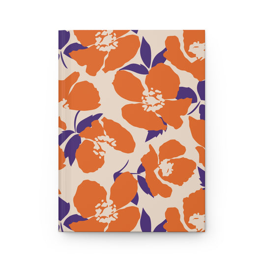 Hardcover Journal | Clemson, South Carolina | Poppy