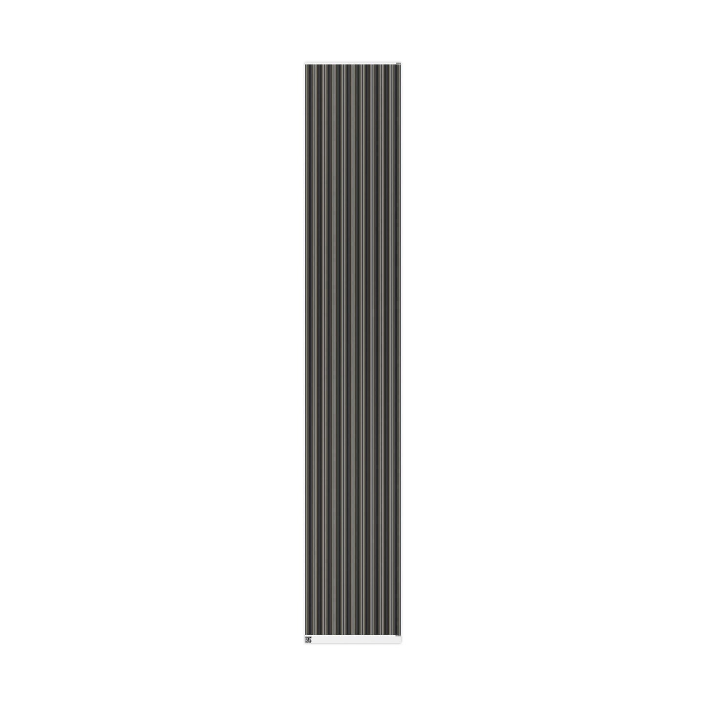Gift Wrap | Black & Gold | Stripe