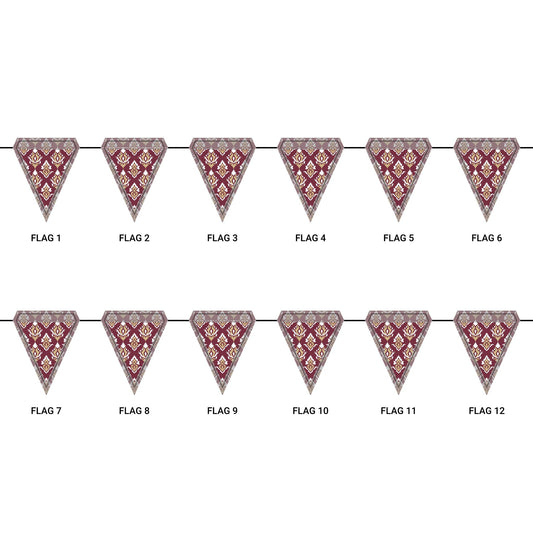 Flag Garland | Tallahassee, Florida | Ikat