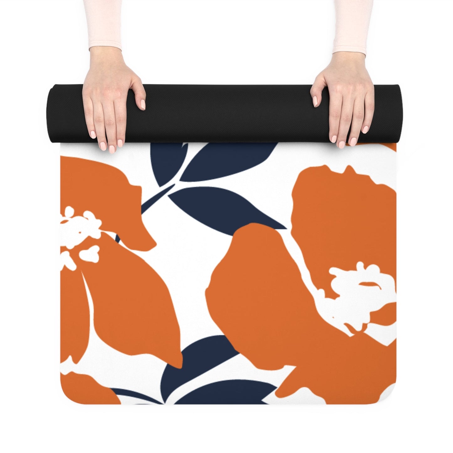 Yoga Mat | Orange & Blue | Poppy