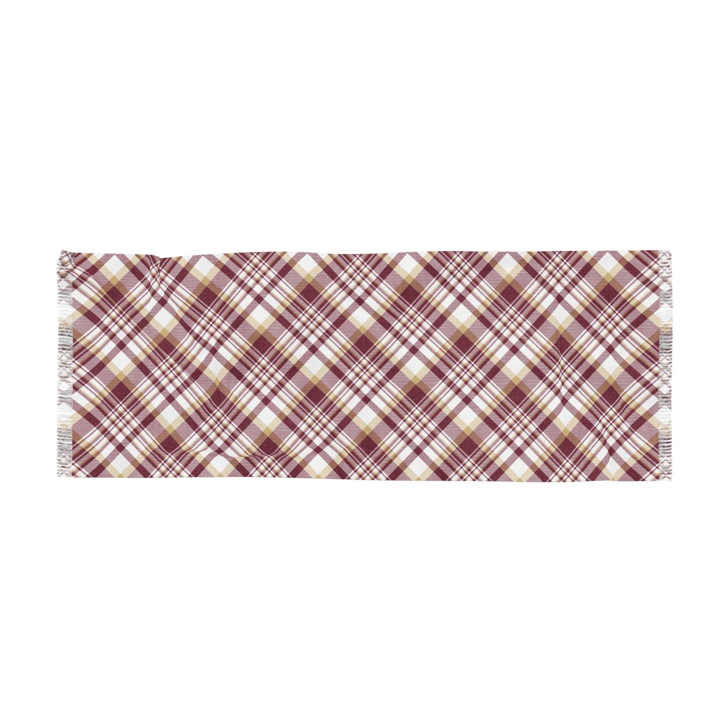 Scarf | Maroon & Gold | Tartan