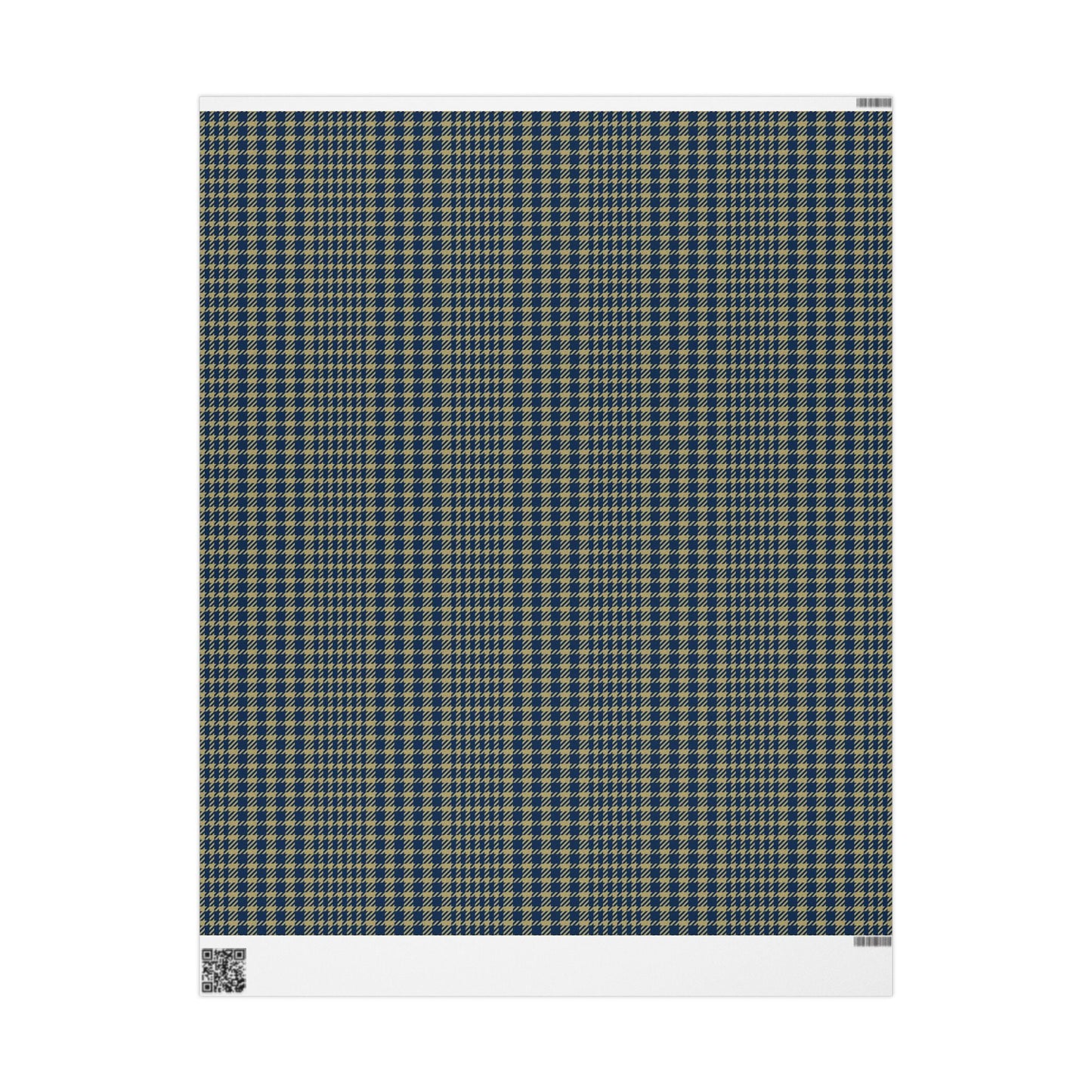 Gift Wrap | Blue & Gold | Tweed
