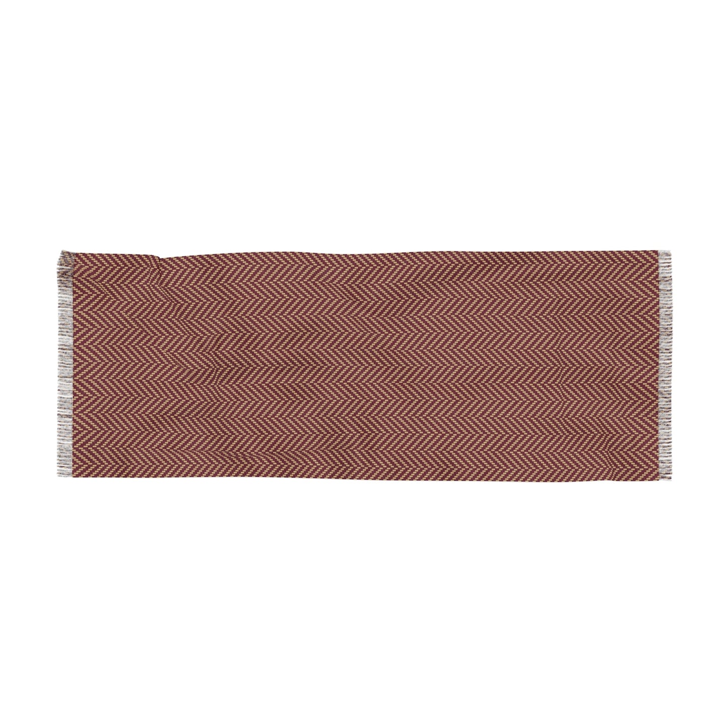 Scarf | Maroon & Gold | Herringbone