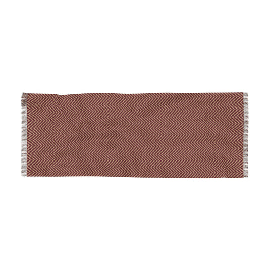 Scarf | Maroon & Gold | Herringbone