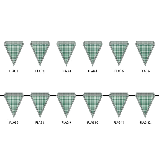 Flag Garland | New Orleans, Louisiana | Houndstooth