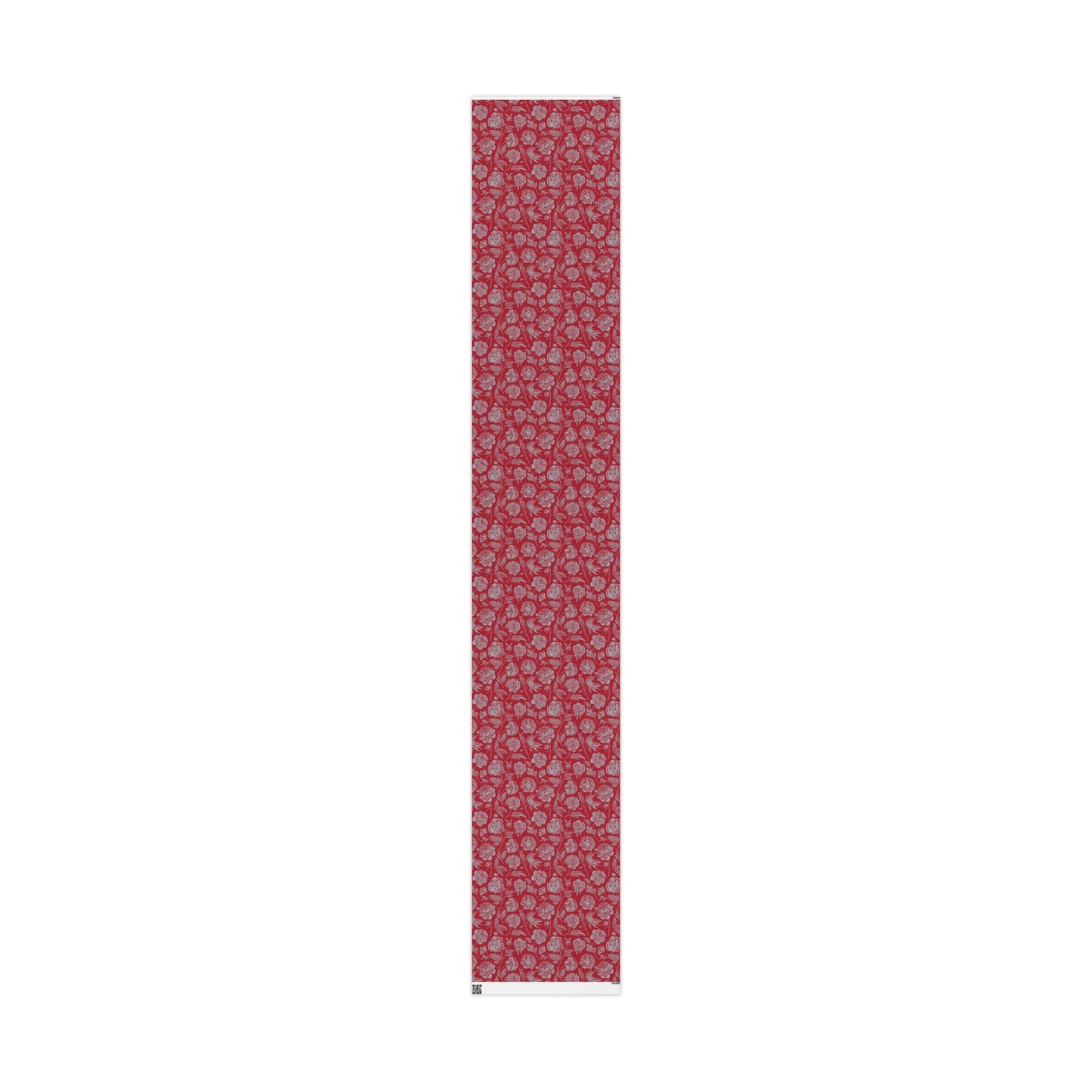 Gift Wrap | Red & Gray | Peony