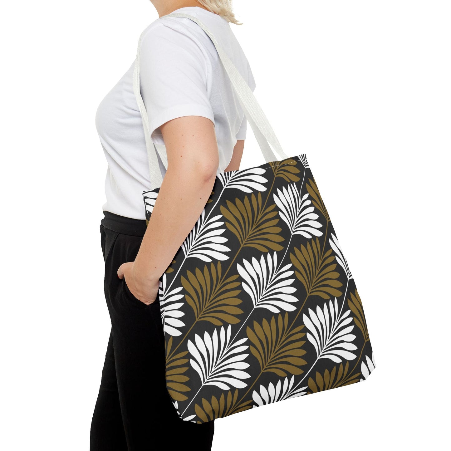 Tote Bag | Black & Gold | Deco