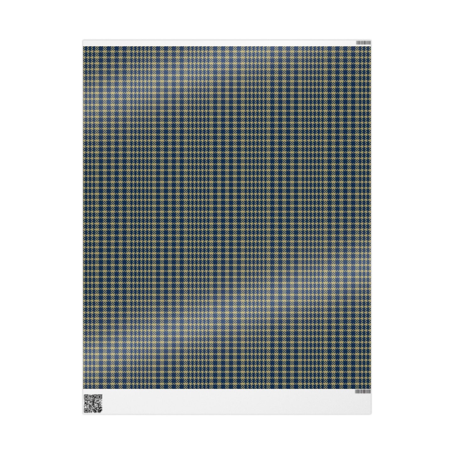 Gift Wrap | Blue & Gold | Tweed