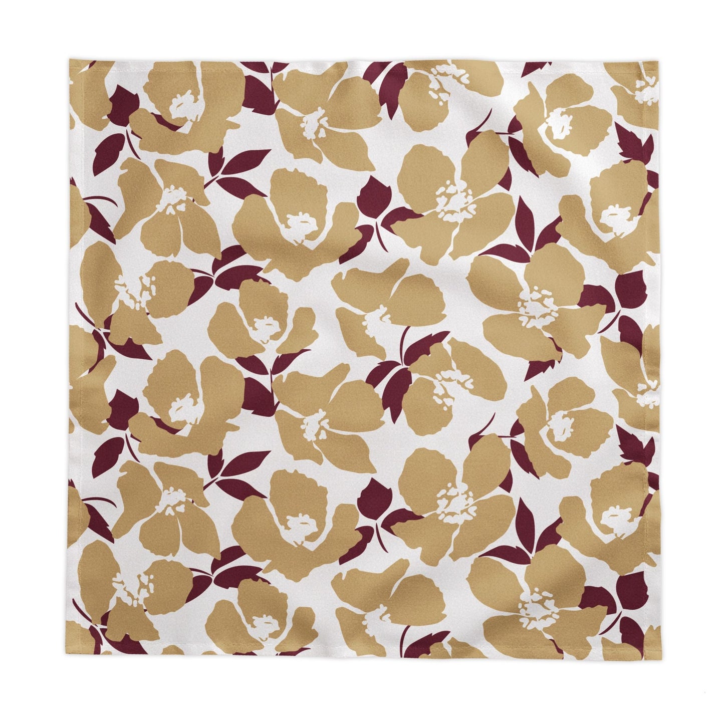 Tablecloth | Maroon & Gold | Poppy