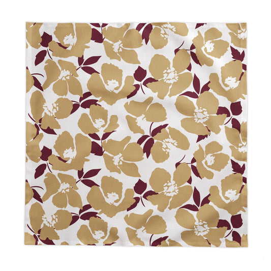 Tablecloth | Maroon & Gold | Poppy