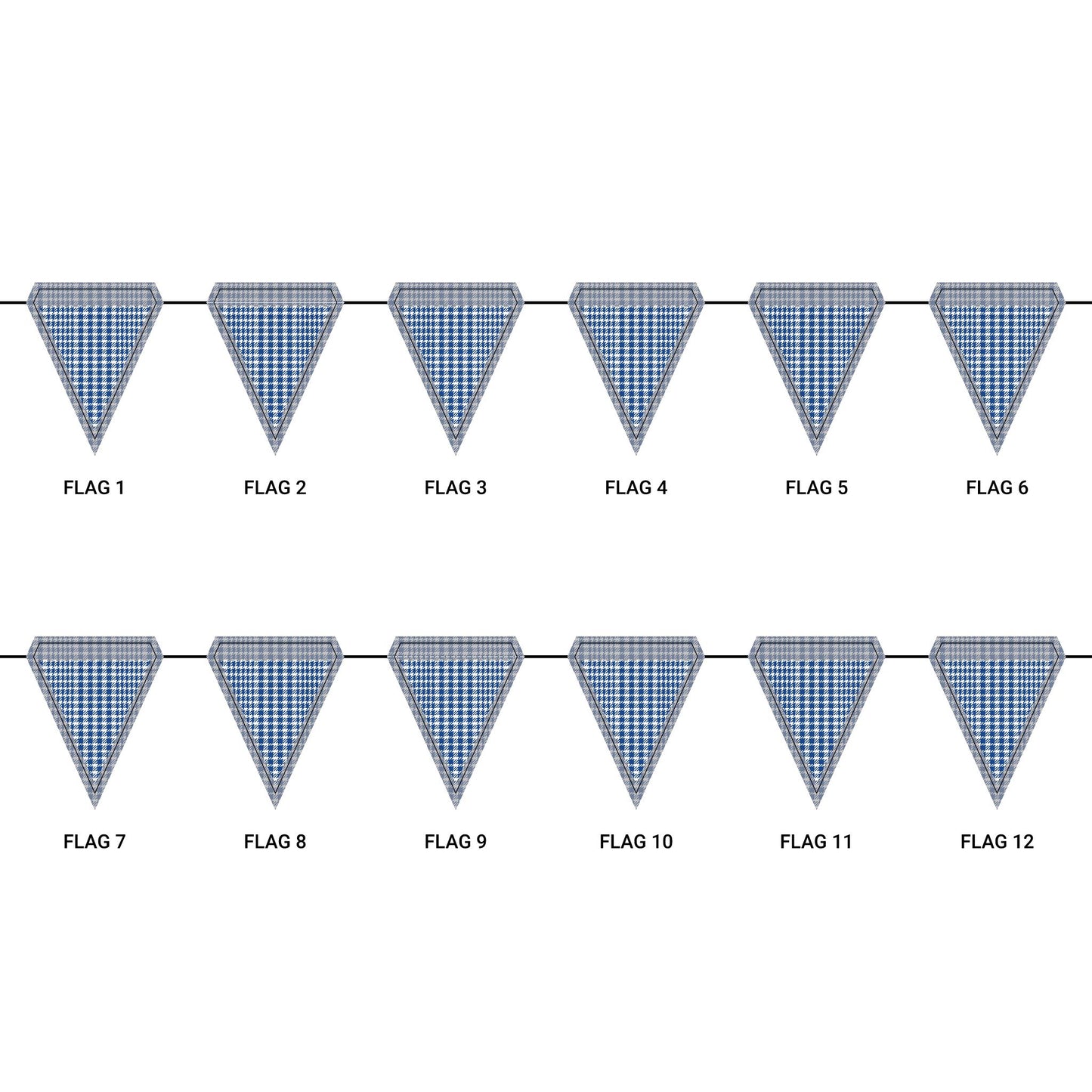 Flag Garland | Lexington, Kentucky | Tweed