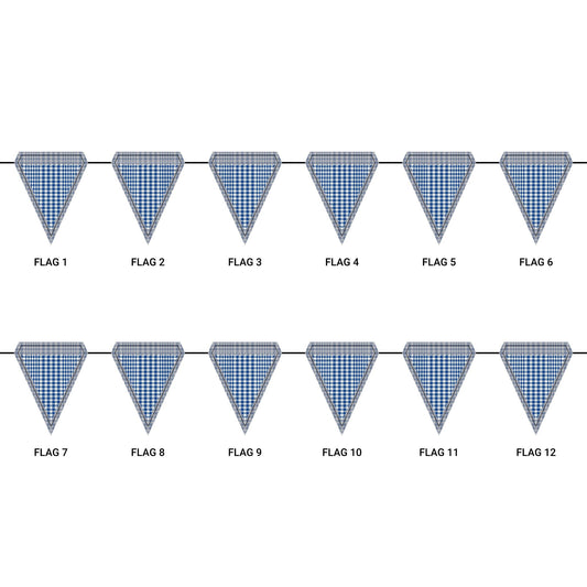 Flag Garland | Lexington, Kentucky | Tweed