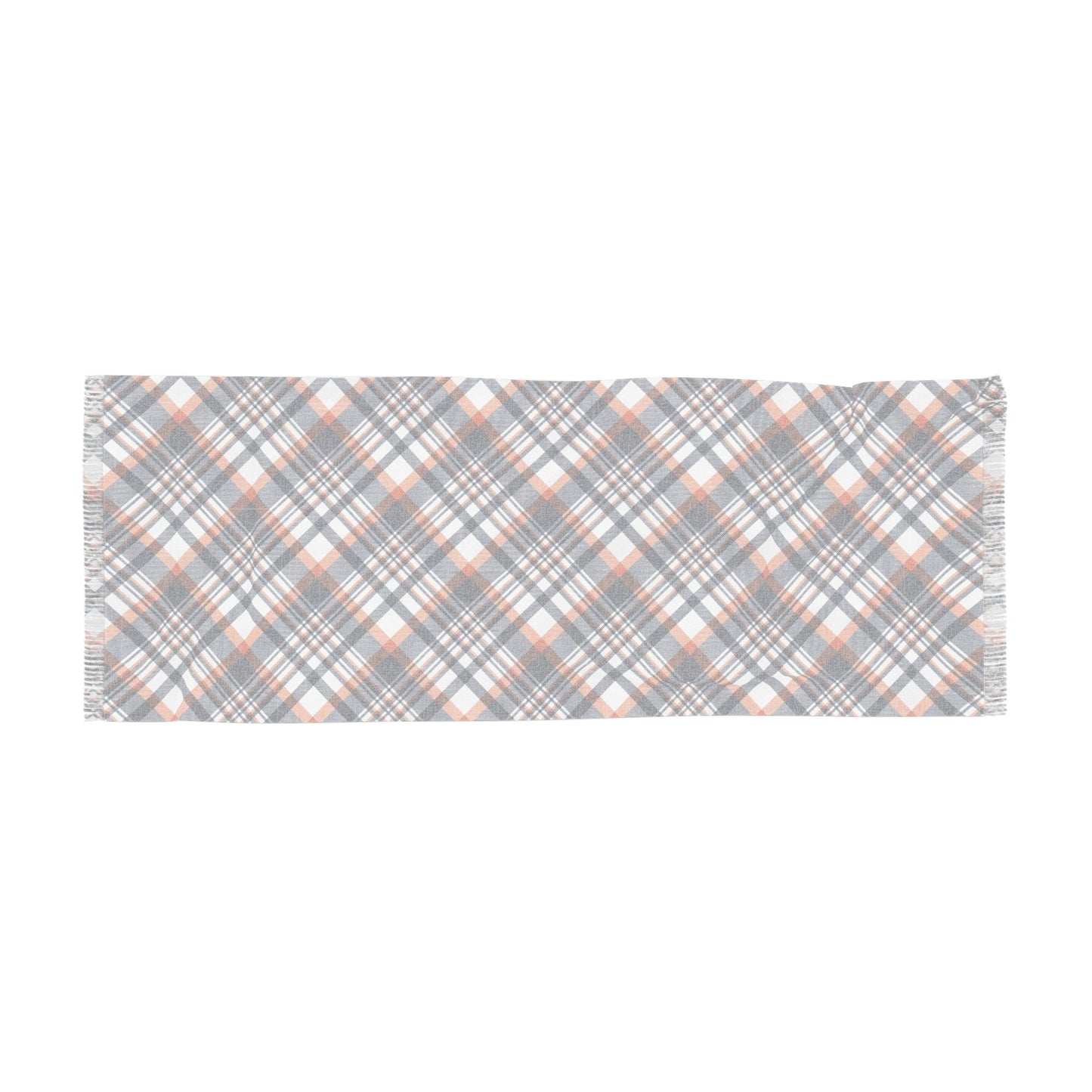 Scarf | Orange & Blue | Tartan