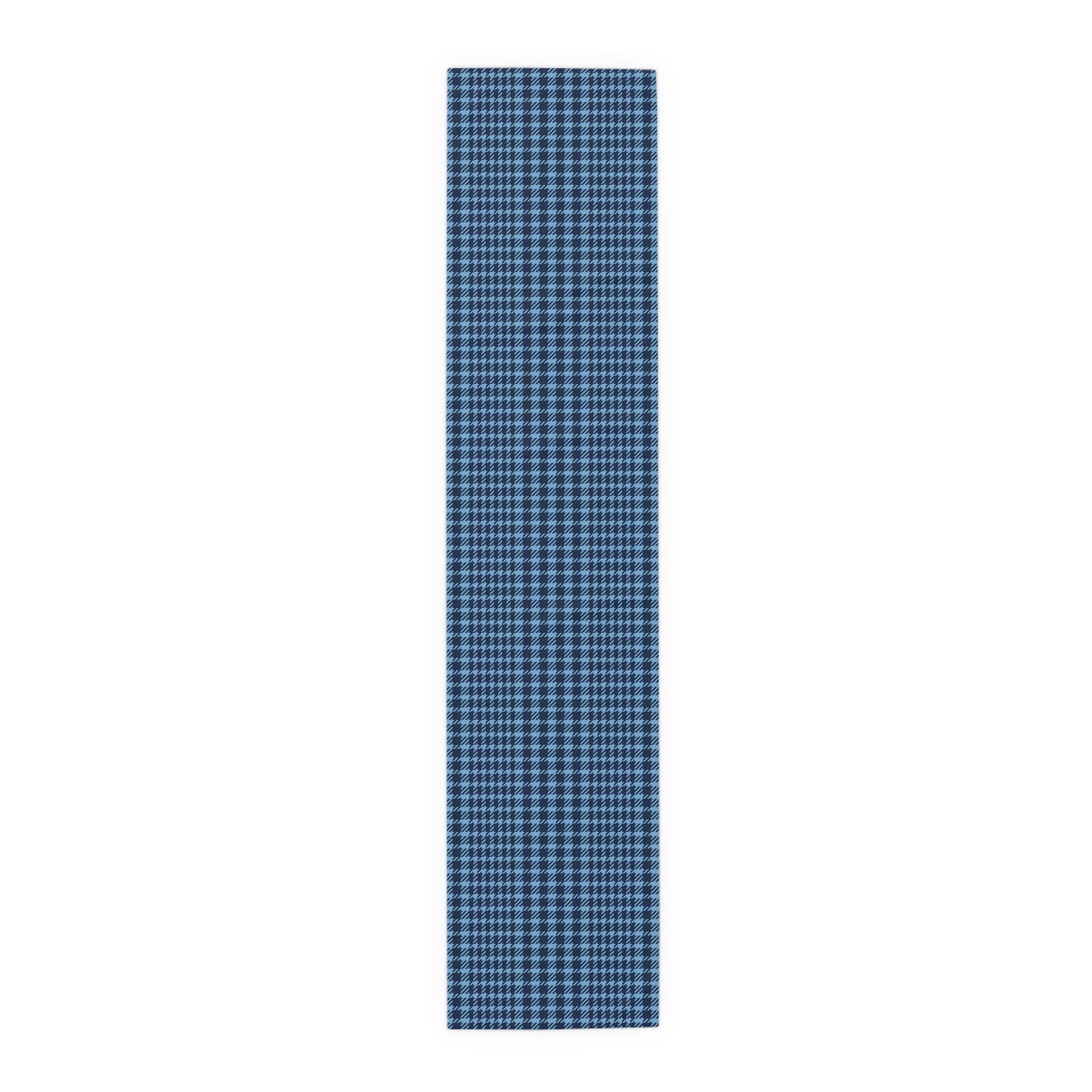 Table Runner | Light Blue & White | Tweed