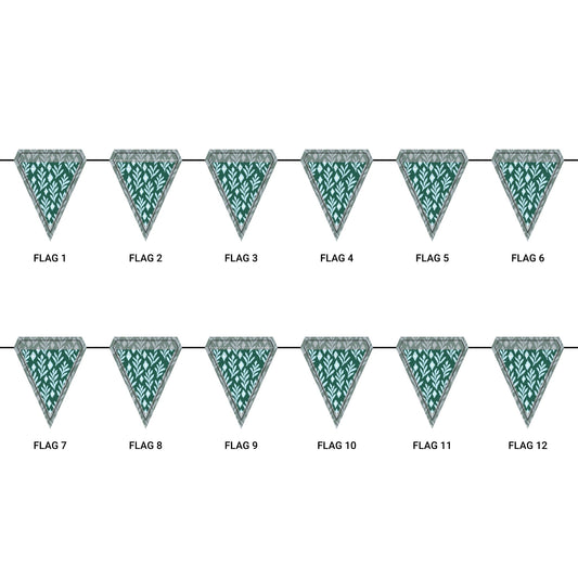 Flag Garland | New Orleans, Louisiana | Laurel