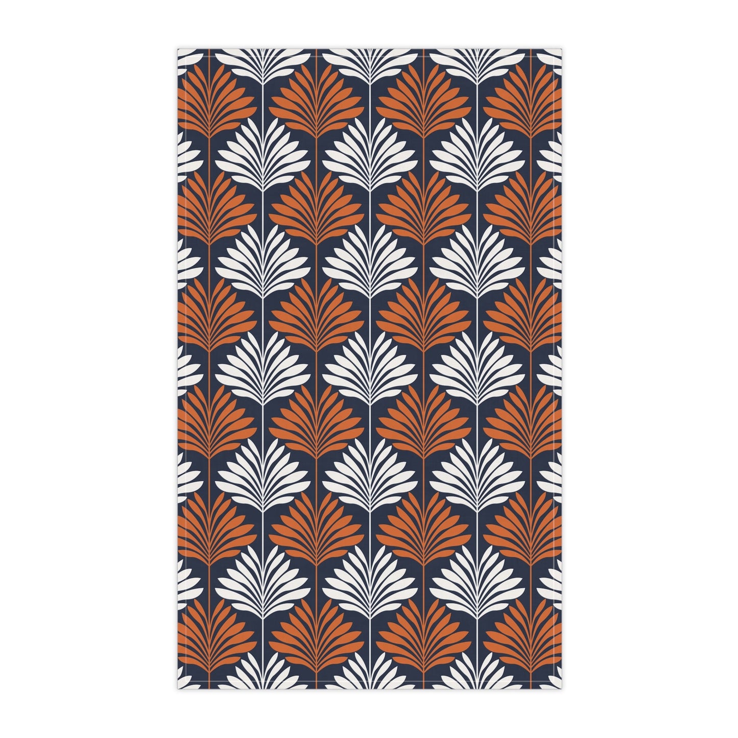 Tea Towels | Orange & Blue | Deco